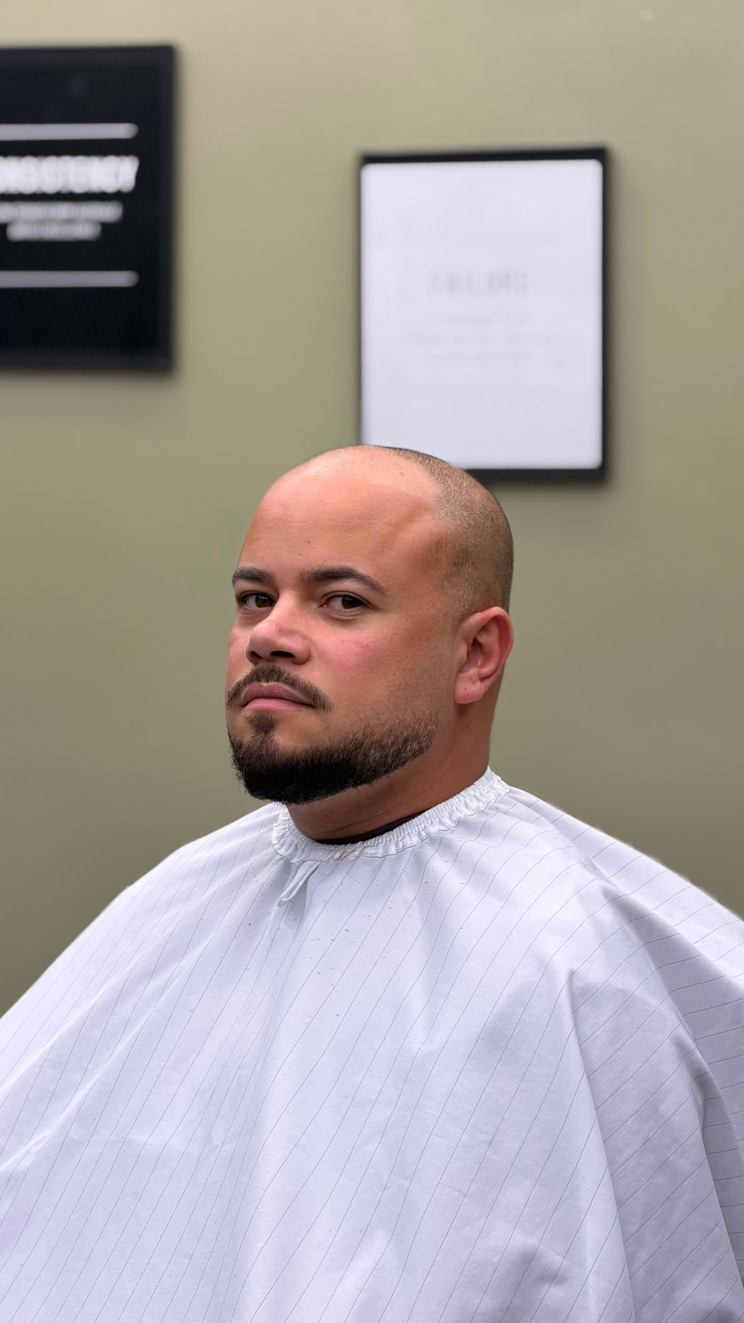 Modern men's haircut at WOLF Barbershop